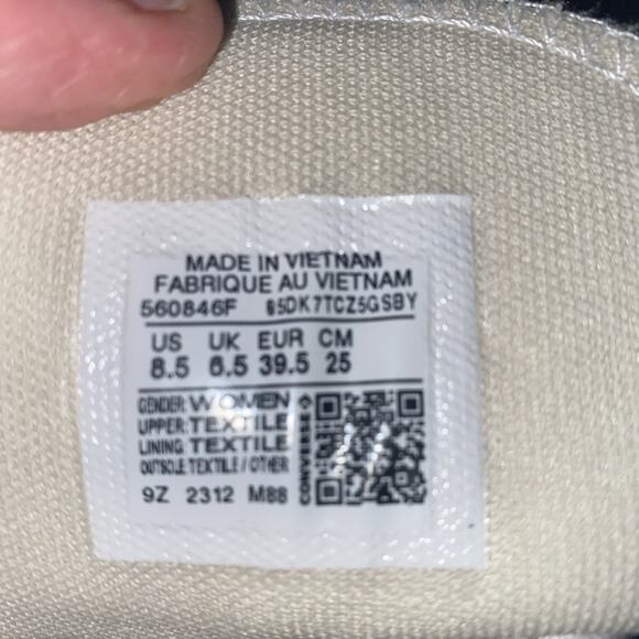 Size 8.5 - Converse Chuck Taylor All Star Platform High White 560846F - Picture 5 of 5